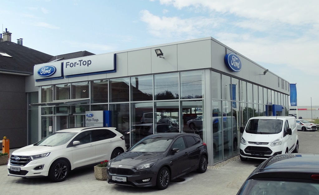 FORD-TOP Ford Autószalon kivitelezése